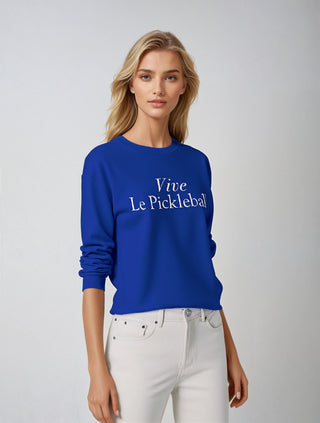 Vive Le Pickleball | Crewneck Sweatshirt