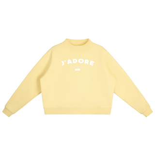 J'adore Le Pickle MockNeck Sweatshirt