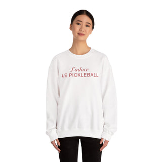 J’adore Le Pickleball Crewneck | Softest French Classic