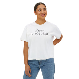 Après Le Pickleball | Relaxed Crop Tee