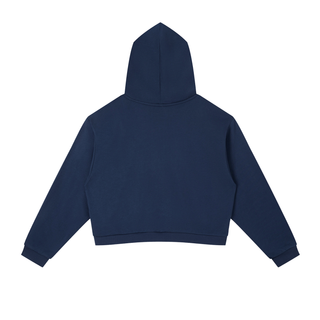 Contrast Side Stripe Cropped Hoodie | Sporty Layer