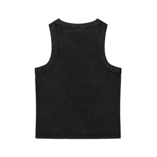 The Essential Washed Racerback Crop