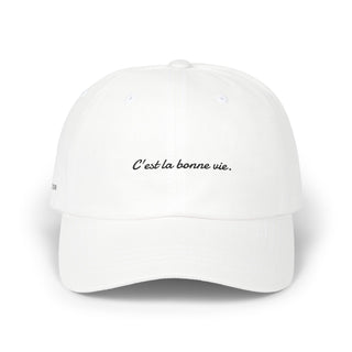 La Bonne Vie Embroidered Dad Cap