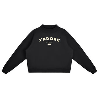 J'adore Le Pickle MockNeck Crew