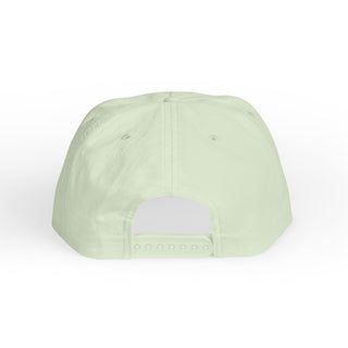 Light green cap on a white background