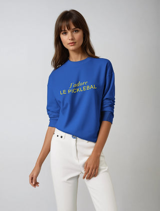 J'adore Le Pickleball | Crewneck Sweatshirt