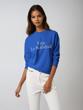 Vive Le Pickleball | Crewneck Sweatshirt