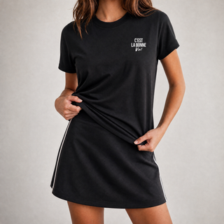C'est La Bonne Vie Cotton Tee