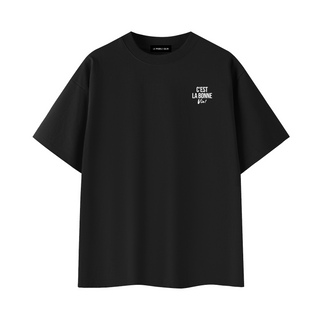 C'est La Bonne Vie Cotton Tee