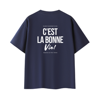 C'est La Bonne Vie Cotton Tee
