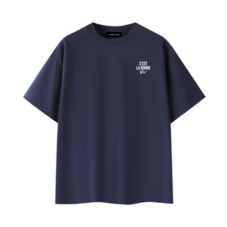 C'est La Bonne Vie Cotton Tee