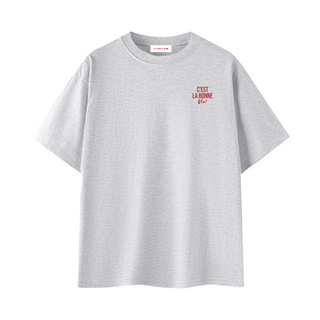 C'est La Bonne Vie Cotton Tee