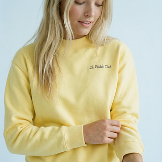 Studio Mock-Neck Fleece Crewneck | Essential Staple