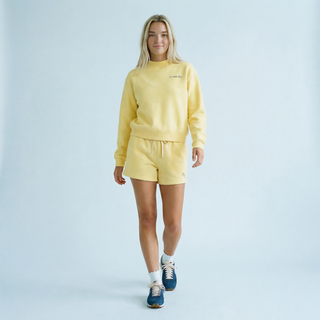 Studio Mock-Neck Fleece Crewneck | Essential Staple