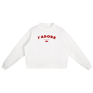 J'adore Le Pickle MockNeck Sweatshirt