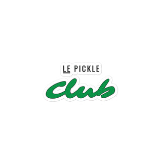 Le Pickle Club Sticker