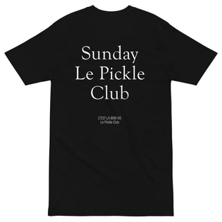 Sunday Le Pickle Club | Black Premium Tee