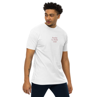 Sunday Le Pickle Club | White Premium Tee