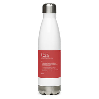 Le [Lay] PickleBall Definition | Stainless Steel Water Bottle