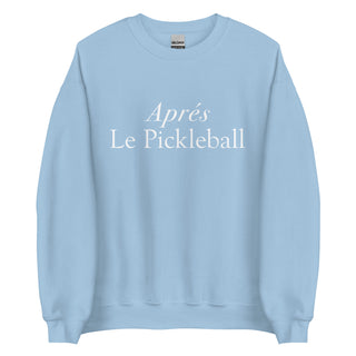 Aprés Le Pickleball | Crewneck Sweatshirt