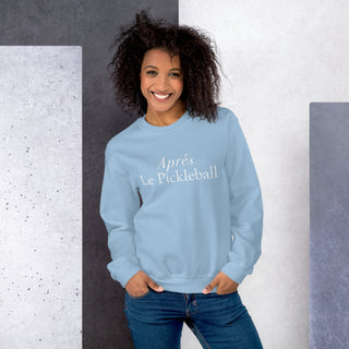 Aprés Le Pickleball | Crewneck Sweatshirt