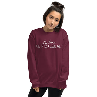 J'adore Le Pickleball | Crewneck Sweatshirt