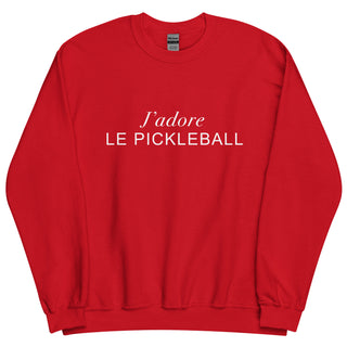 J'adore Le Pickleball | Crewneck Sweatshirt