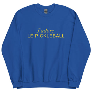 J'adore Le Pickleball | Crewneck Sweatshirt