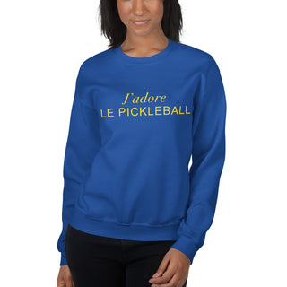 J'adore Le Pickleball | Crewneck Sweatshirt