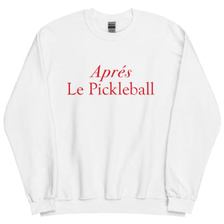 Aprés Le Pickleball | Crewneck Sweatshirt