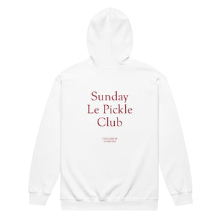 Sunday Le Pickle Club | Zip hoodie