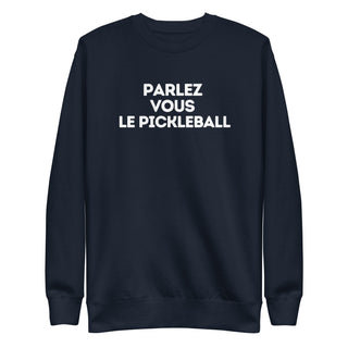 Parlez-vous Le Pickleball | Crewneck Sweatshirt