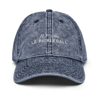 Je T'aime Le Pickleball | Denim Twill Hat