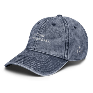 Je T'aime Le Pickleball | Denim Twill Hat