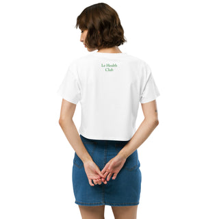 Le Health Club Crop Tee