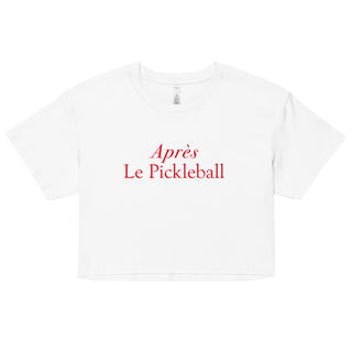 Après Le Pickleball | Crop Tee