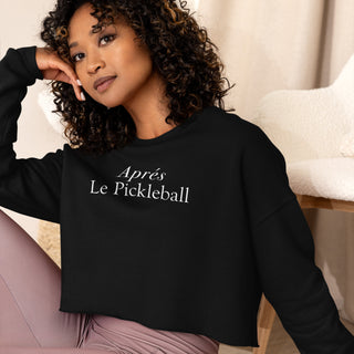 Aprés Le Pickleball | Crop Sweatshirt